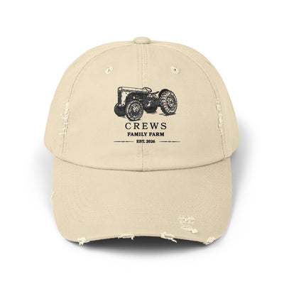 Distressed Tractor Cap — 