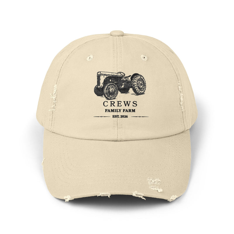Distressed Tractor Cap — 