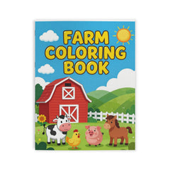 Farm Coloring Book — Kids' Barnyard Animals Activity Book