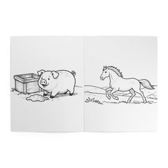 Farm Coloring Book — Kids' Barnyard Animals Activity Book